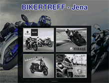 Tablet Screenshot of bikertreff-jena.de